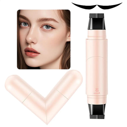 Eyeliners Stamps Eye liner Stencils Pencil Smooth Precise Pen Tool MultiFunctional Design Rotate Eye liner Stamp Black Brown Pen