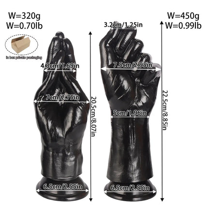 New Fisting Dildo Anal Plug Suction Cup Buttplug Big Hand Stuffed Butt Plug Large Penis Fist Masturbators Sex toys For Men Women
