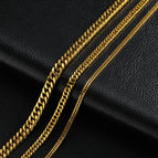 Miami Cuban Gold / 45cm 18inch / 7mm