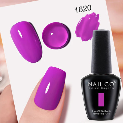 NAILCO Gel Nail Polish 15ml Hema TPO Free Nail Art Vernis Semi Permanent UV Gel Polish Nail Manicure Nail Varnish Ongle Top Coat