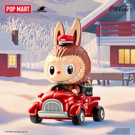 Official genuine POPMART THE MONSTERS Coca Cola figurine blind box LABUBU ornament decoration for girls birthday gifts