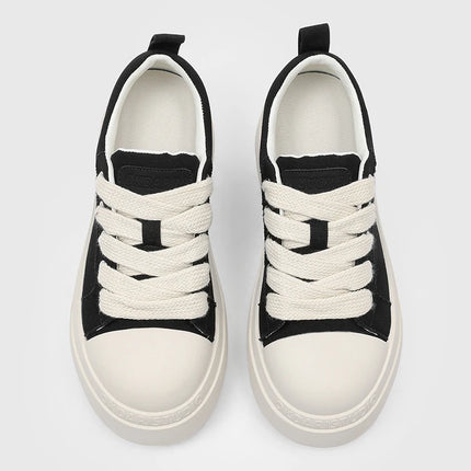 Soft Sole Lace-up Canvas Shoes Outdoor Man Sneakers Hot Sale Mens Casual Shoes Leisure Walk Vulcanize Shoes Skateboard Footwear