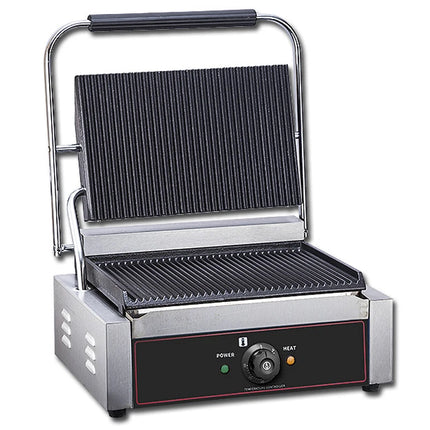 Electric Hot Press Grill Dual-Sided Heating Commercial-Grade Electric Steak Grill Triple-Sided Sandwich Toaster Electric Heating