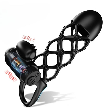 Bluetooth Penis Vibrator for Men Masturbator Sex Machine Penis Delay Trainer Cock Ring Glans Massager Male Adult Sex Toys