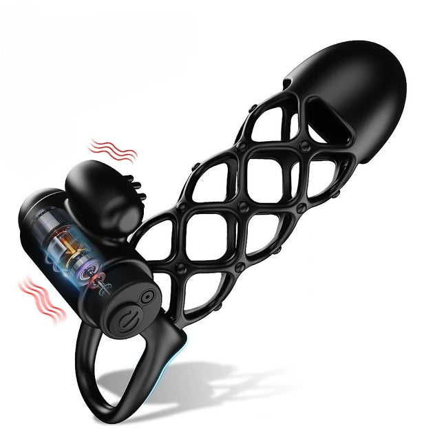 Bluetooth Penis Vibrator for Men Masturbator Sex Machine Penis Delay Trainer Cock Ring Glans Massager Male Adult Sex Toys