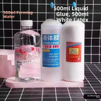500ml molding water + 500 white latex liquid glue 1ml