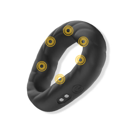 Liquid all-inclusive glue lock ring, soft vibration delay ring, male massage masturbator