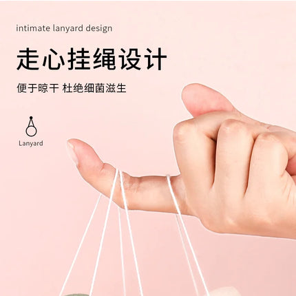 Face Washing Sponges Beauty Makeup Tools for Women Face Cleaning Sponge Heart Round Shape Konjac Cleaning Exfoliator Puff Purple