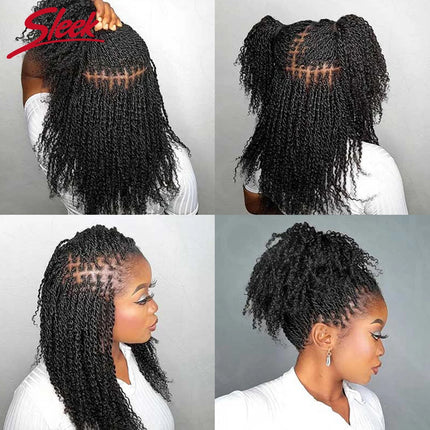 Brazilian QVR Afro Kinky Bulk Human Hair For Braiding Dreadlock Hair 50g/pc Virgin Natural Brown Remy Human Hair Extension