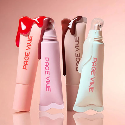 Water Gloss Moisturizing Clear Lip Gloss Mirror Jelly Plumping Lips Transparent Lip Tint Makeup Wholesale Women's Cosmetics