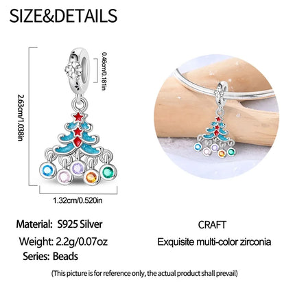 Original 925 Sterling Silver Charms Beads Cute Mushroom Unicorn Love Wings Pearl Charm for Bracelet Pendant Woman Girl Jewelry