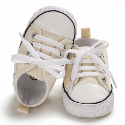 Infant Toddler Anti-slip Baby Shoes Baby Canvas Classic Sneakers Newborn Star Sports Shoes Baby Boys Girls First Walkers Shoes