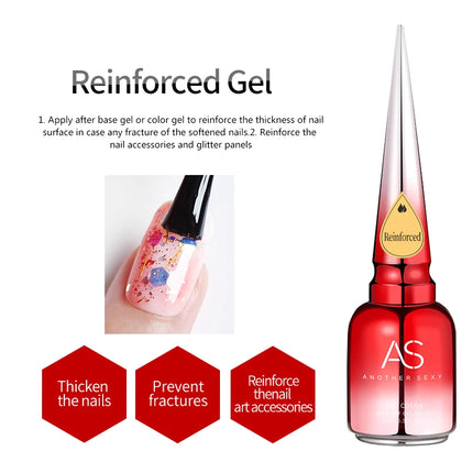 AS 15ml Solid Eggshell Gel Polish Semi Permanent Gel Nail Polish Lamp Varnish Soak Off UV Gel Nail Art Manicure Top Coat