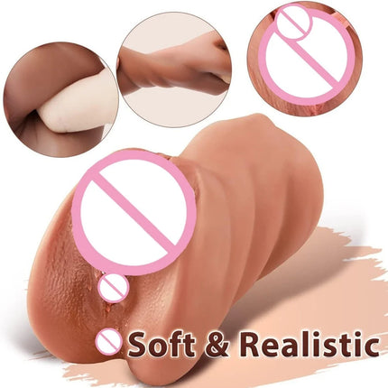 Male Penis Sex Mouth Masturbator Deep Vagina for Man Masturbation Pussy Men's Sexual Sex toy Penetration Anal juguetes sexuales