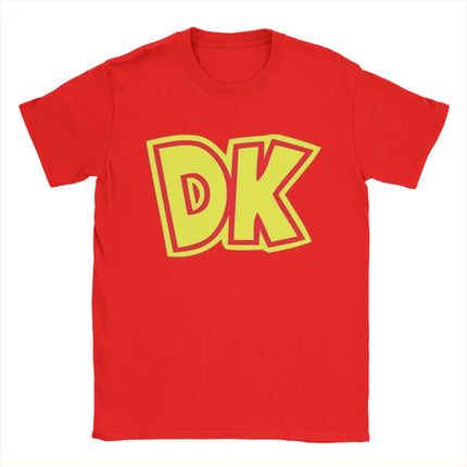 Funny Donkey Kong Video Games Tshirts Men's O-neck Short Sleeve Tops  Cotton Summer TopsTops