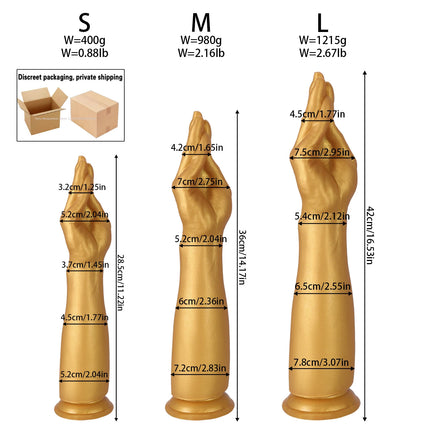 Big Fisting Anal Plug Strong Suction Cup Hand Butt Plug Large Long Silicone Fisting Vagina Dilator Sex Toys For Women Men Gay
