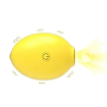 Hidden Female Lemon Masturbation Vibrator 10 Levels Strong Suction Nipple Clitoris Anal Stimulating Hidden Sex Toy for Women
