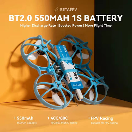 Meteor75 pro 1S FPV Racing Drone Mini Whoop 80.8mm HD VTX BETAFPV 1102 Brushless Indoor Outdoor