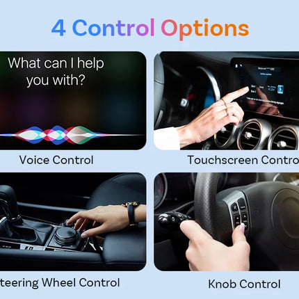 OTTOCAST Play2Video Ultra 3 In 1 Ai Box Wireless CarPlay Android Auto Adapter Built-in APP Hub for Youtube Netflix IPTV Tiktok
