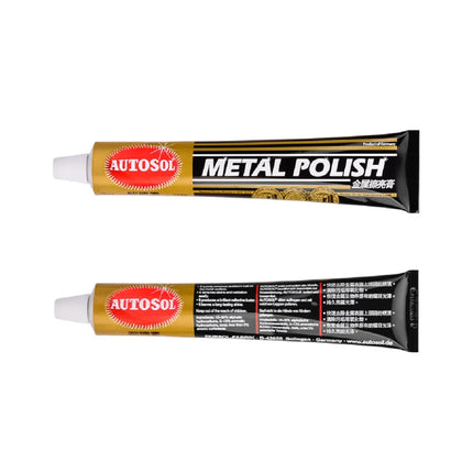 German AUTOSOL Metal Polishing Paste Scratch Repair Metal Band Bag Zipper Copper Food Grade For Polishing Tableware 50g/100g