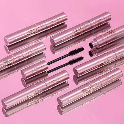 1PCS Natural Curling Mascara Long Lasting Smudge-proof Mascara Brushes Lengthens Eyelashes Waterproof Fast Dry Mascara Cosmetics
