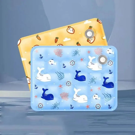 Ice Gel Pet Cooling Mat, Self Water Adding, Moisture-proof Cold Sleeping Pad for Small Large Dogs Cats Summer Indoor Use