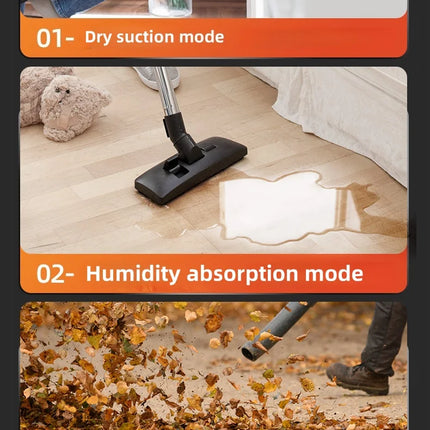 3 in 1 wet and dry vacuum cleaner Multifunctional high-power vacuum cleaner Suitable for home, car and commercial industrial cle