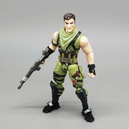 3.75 Inch Action Figures Set - Werewolf Ninja & Special Forces Crossover Poseable Troops Model Collection For Toys & Hobbies
