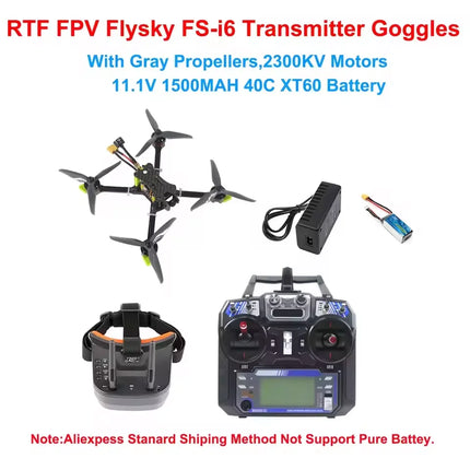 JMT DIY PNP RTF X220 5inch Racing FPV Drone 2205 2300KV Motor 2-4S ESC Flight Controller 1200TVL Camera V14 PRO ELRS Transmitter