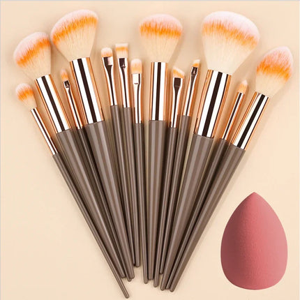 8Pcs-20Pcs Makeup Brushes Set Soft Fluffy Eyeshadow Brush Detail Concealer Blush Loose Powder Foundation Highlighter Beauty Tool