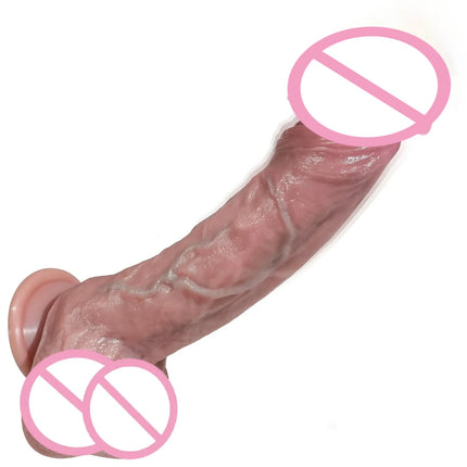 Super Realistic Long Dildo Anal Plug with Suction Cup Big Penis Butt Plug Long Dick Sex Toys for Women Men Phallus Anal Dilator