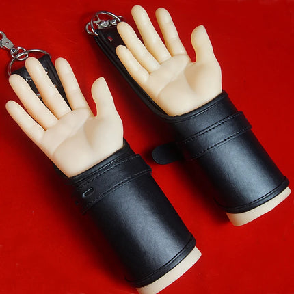 BDSM Suspension Handcuffs for Hanging,Bondage Restraints,Sex Toys for Couples,Faux Leather Hand Cuffs,SM Adult Games