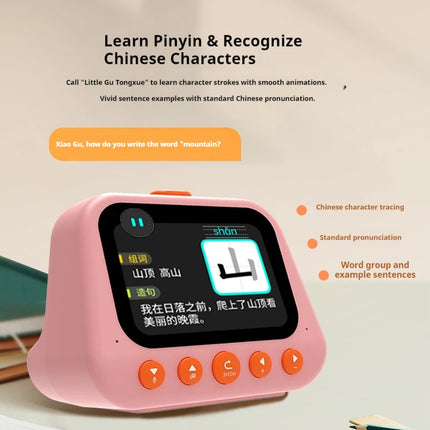 AI Voice Smart Alarm Clock AI Robot GPT Model Multifunctional Kids Early Education Learning Machine Story Toy For Student
