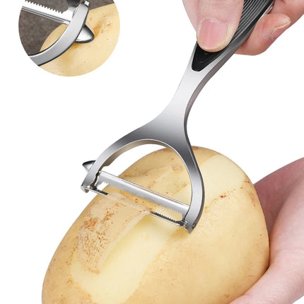 1PC Stainless Steel Vegetable Peeler Potato Peeler Multi-function Carrot Grater Fruit Tools Kitchen Accessories Cuisine Pelador