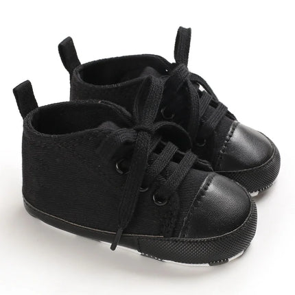 0-18 Months Newborn Baby Shoes Classic Fashion Casual Sports Shoes for Boys and Girls Non slip Soft Sole Walking Shoes