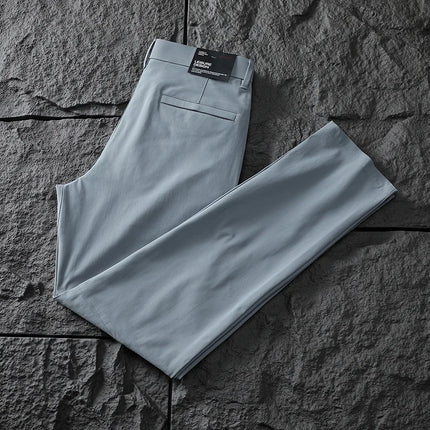 Top Grade New Brand Casual Fashion Breathable Stretch Regular Fit Long Pants Comfortable Business Trousers Mens Clothes 2025