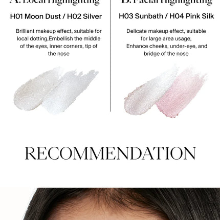 JOOCYEE Jelly Highlighter Stick Smooth Shine Long-lasting