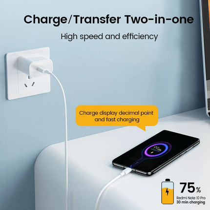 45W Super Charging Cable For Xiaomi Mi 14 13 12 Redmi Note 11 Pro 5A PD USB To Type C Fast Charger Data Cable Phone Accessories