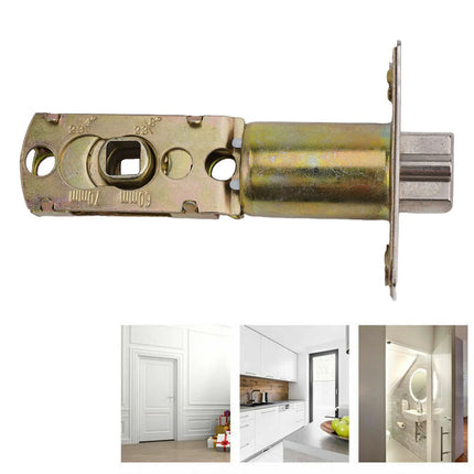 Stainless Steel Internal Bathroom Privacy Door Lock Passage Latch Lock Body Lock Core Lockcase Repair Fittings