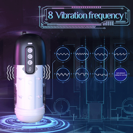 Automatic Masturbator for Men Penis Blowjob Sucking Vibrator Machine Vagina Pocket Pussy Male Masturbation Cup Sex Toy for Adult