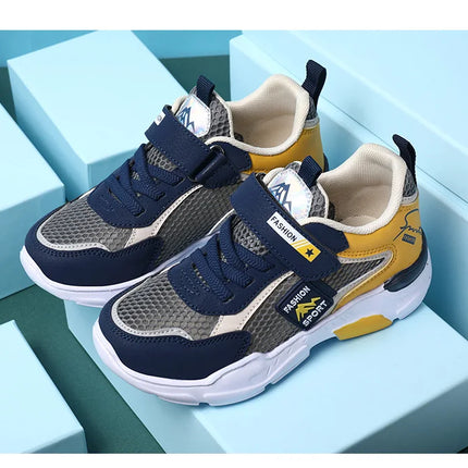 Single Net Children's Shoes Boys Sneakers Summer Breathable Non-slip Surface Girls Casual Tennis Sports Running Outdoor Shoes