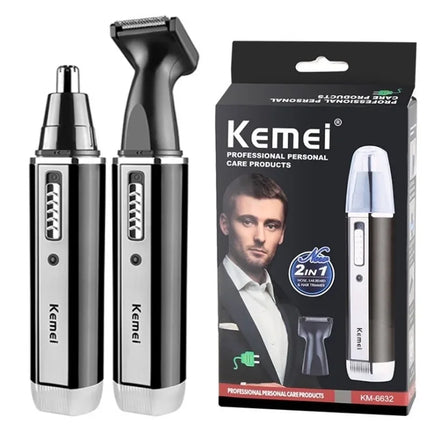 Kemei KM-6630 6631 6632 trimmer for men Nose and ear trimmer Rechargeable Trimmer For Hair Beard Nose And Ear Cleaner Grooming