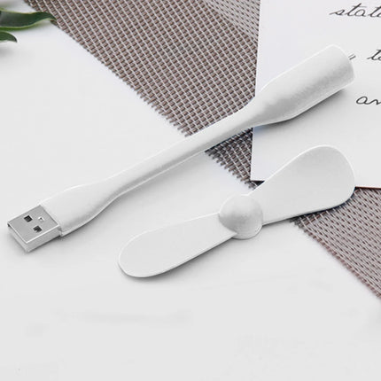 USB Small Fan Flexible Bendable Mini Fan For Power Bank Laptop PC Charger Portable Hand Cooling Fans For Computer Summer Gadgets