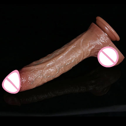 28cm Long New Realistic Dildo Soft Silicone Big Penis Thick Dick with Suction Cup Anal Sex Toys for Women Vaginal Masturbator