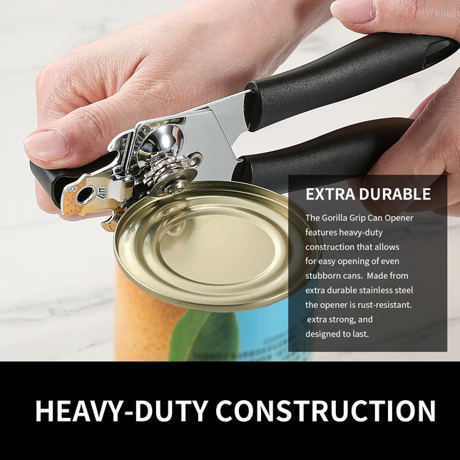 Stainless Steel Multifunctional Professional Can Manual Can Opener Craft Beer Grip Can Opener Bottle Opener Kitchen Gadgets