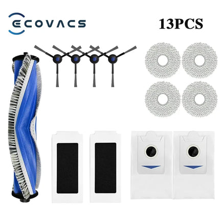 ECOVACS T30 PRO OMNI / T30S PRO / YEEDI M12 Pro+ Robot Vaccum Replacement Parts Dust Bag Main Side Brush Filter Mop  Accessories
