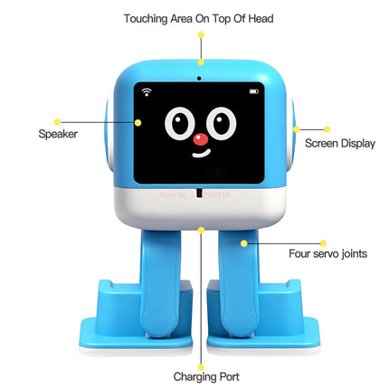 2026 New Arrival Xiaozhi Ai Robot Toy Smart Voice Dialogue Interactive Desktop Pet Companion For Kids Educational Electronic