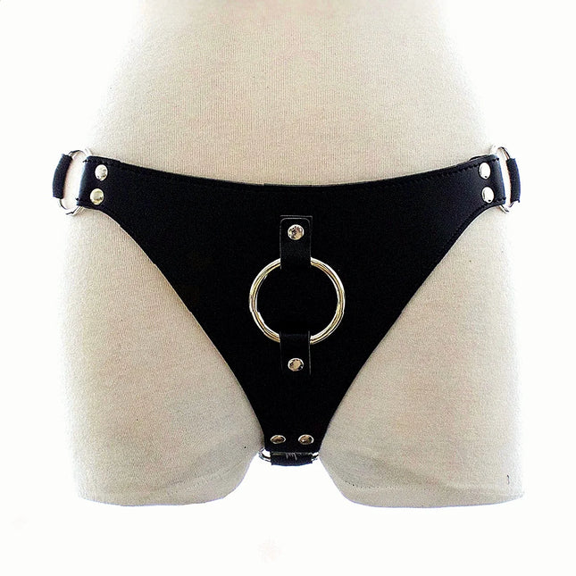 Lesbian Leather Panties G String Thong Sexy Lingerie Exotic Accessories Sex Toys Bdsm Bondage women's Underwear Erotic Strap On