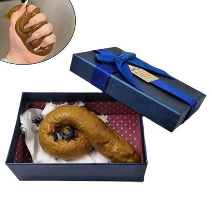 Simulated Feces Prank Props Fake Dog Poop Stress-relieving Toys Play Pranks Model Squeeze Fun Toy For April Fool's Day Gift