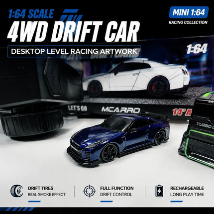 Official Genuine MCARRO MC061 MC062 MC081 Full Series 4WD Desktop Mini RC Drift Car 2.4G High Speed Remote Control Racing Car Mo